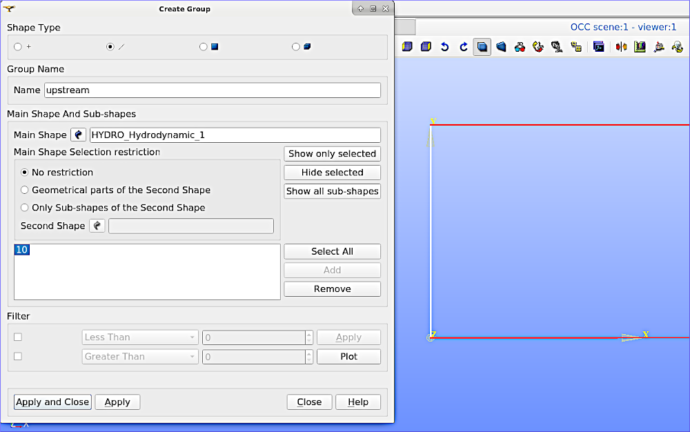 telemac salome geometry group faces