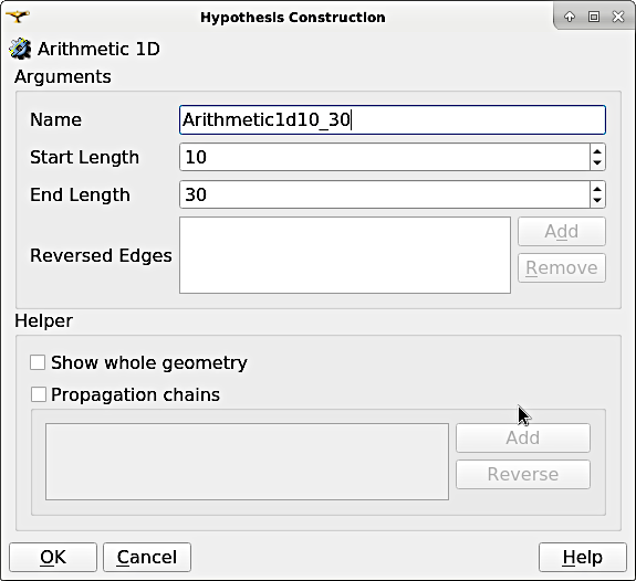 telemac salome submesh create arithmetic progression hypothesis