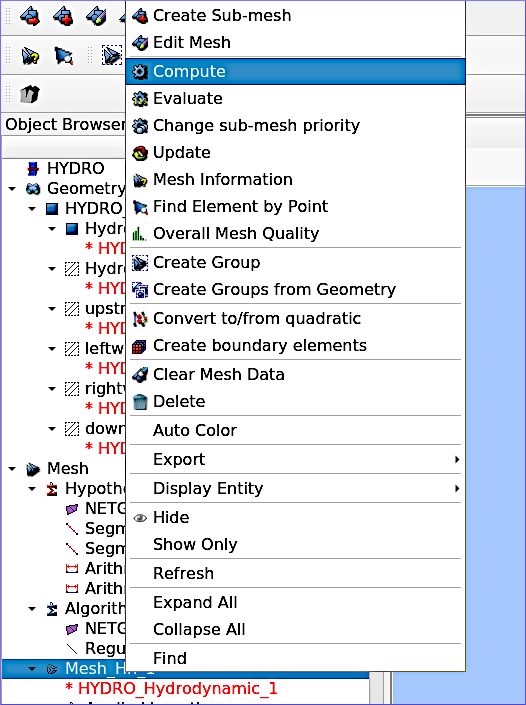 telemac salome compute mesh menu