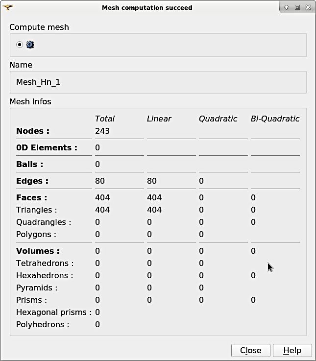 smesh compute netgen 2d 3d