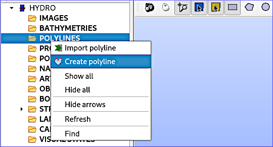 telemac salome hydro polyline