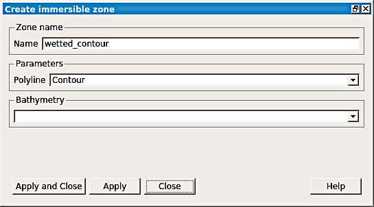 telemac salome hydro create wetted area zone