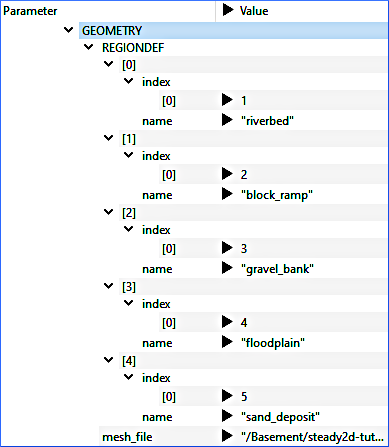 region mesh file definitions basement