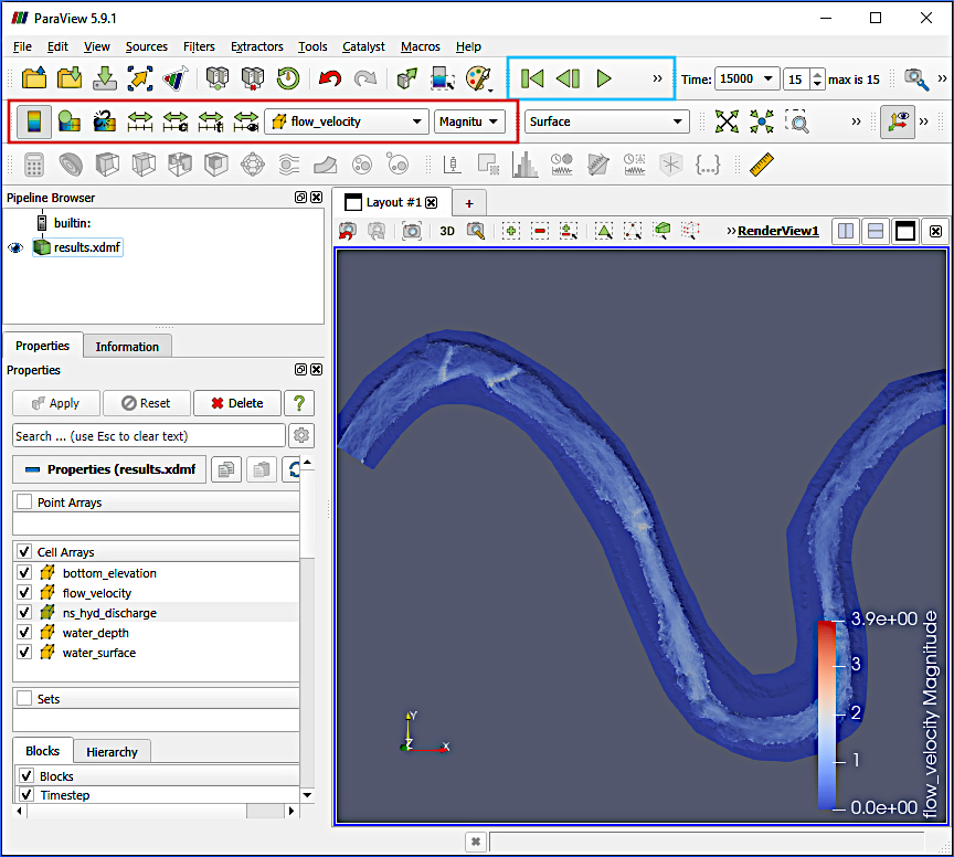 save animation openfoam paraview