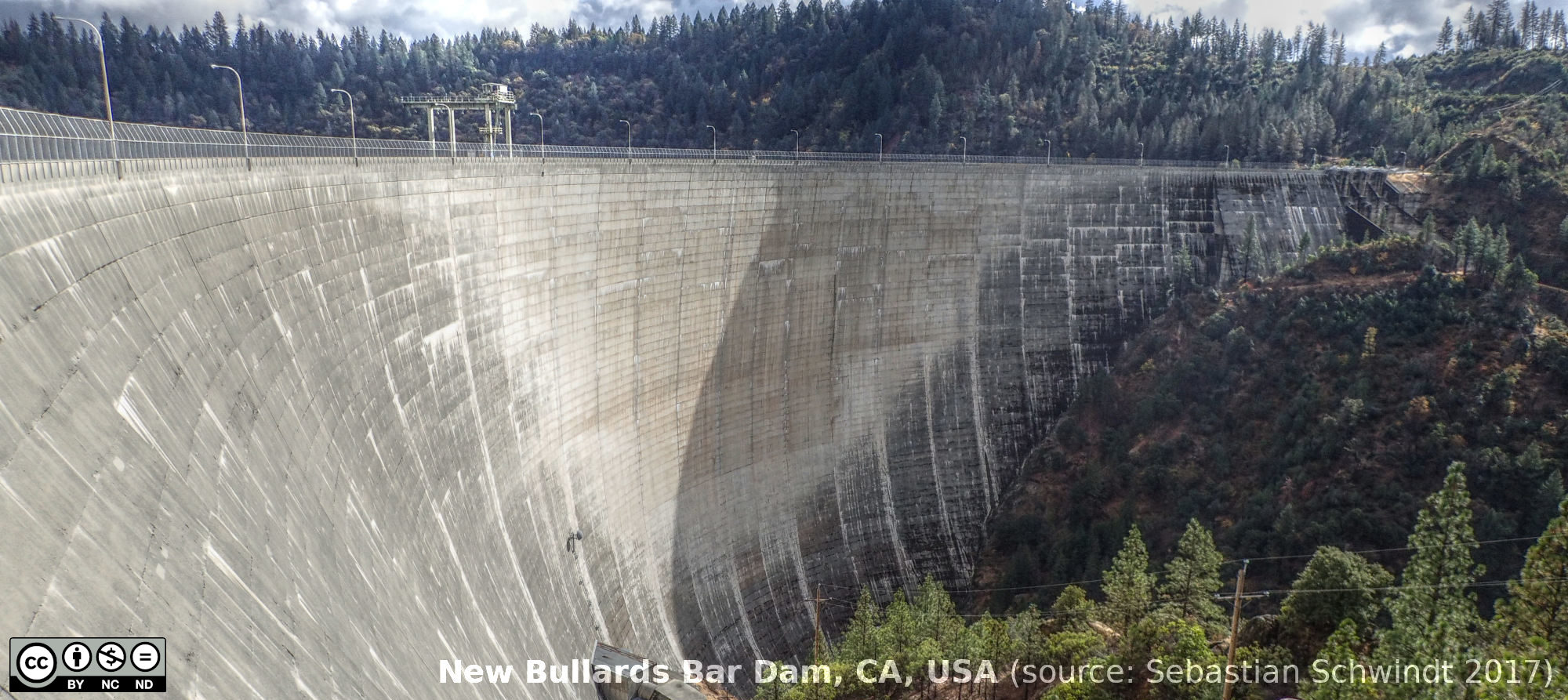 New Bullards Bar Dam California USA Yuba River