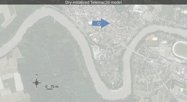 Telemac dry-init GIF